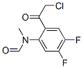 (9ci)-n-[2-(氯乙酰基)-4,5-二氟苯基]-n-甲基-甲酰胺结构式_124959-06-4结构式