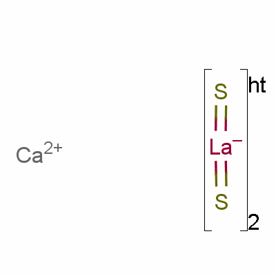 硫化镧钙结构式_12525-03-0结构式