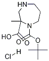 1-Tert-butyl 2-methyl 1,4-diazepane-1,2-dicarboxylate-hcl Structure,1253789-34-2Structure