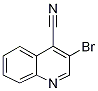 3-溴喹啉-4-甲腈结构式_1253790-93-0结构式