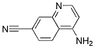 4-氨基喹啉-7-甲腈结构式_1253790-96-3结构式