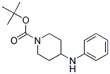 1-N-Boc-4-苯胺基哌啶结构式_125541-22-2结构式