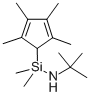 N-叔丁基-1,1-二甲基-1-(2,3,4,5-四甲基-2,4-环戊并二烯-1-基)硅胺结构式_125542-04-3结构式