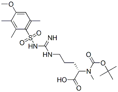 Boc-N-Me-Arg(Mtr)-OH结构式_125602-26-8结构式