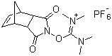 2-(内-5-降冰片烯-2,3-二羧酰亚胺)-1,1,3,3-四甲基脲六氟磷酸盐结构式_125700-72-3结构式