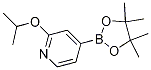 2-异丙氧基-4-(4,4,5,5-四甲基-[1,3,2]二噁硼烷-2-基)吡啶结构式_1257554-10-1结构式