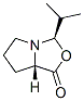 (3r-顺式)-(9ci)-四氢-3-(1-甲基乙基)-1H,3h-吡咯并[1,2-c]噁唑-1-酮结构式_125815-84-1结构式