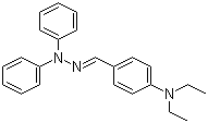 4-二乙氨基苯甲醛-N,N-二苯腙结构式_125948-64-3结构式