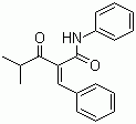 2-(苯甲撑)-3-氧代-4-甲基-N-苯基-戊酰胺结构式_125971-57-5结构式