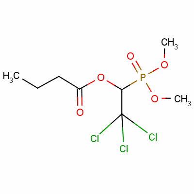 丁酯膦结构式_126-22-7结构式