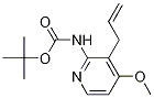 Tert-butyl (3-allyl-4-methoxypyridin-2-yl)carbamate Structure,1261365-49-4Structure