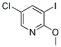 5-氯-3-碘-2-甲氧基吡啶结构式_1261365-72-3结构式