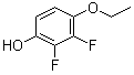 1-羟基-4-乙氧基-2,3-二氟苯结构式_126163-56-2结构式