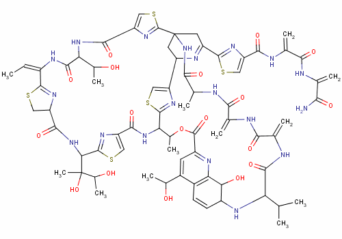 盐霉素A结构式_12656-09-6结构式