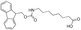 8-(((9H-fluoren-9-yl)methoxy)carbonylamino)octanoic acid；FMOC-8-AMINOCAPRYLIC acID Structure,126631-93-4Structure