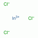氯化铟结构式_12672-70-7结构式