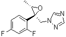 (2R,3S)-2-(2,4-二氟苯基)-3-甲基-[(1H-1,2,4-三氮唑-1-基)甲基]环氧乙烷结构式_127000-90-2结构式