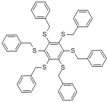 六(苄基硫代)苯结构式_127022-77-9结构式