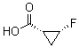 (1R,2r)-2-氟环丙烷羧酸结构式_127199-13-7结构式