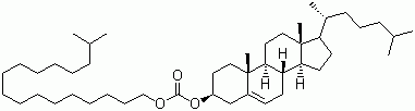 胆甾烯基异硬脂酰基碳酸酯结构式_127512-93-0结构式