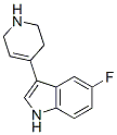 5-Fluoro-3-(1,2,3,6-tetrahydro-pyridin-4-yl)-1H-indole Structure,127626-06-6Structure