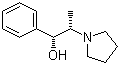 (1R,2s)-1-苯基-2-(1-吡咯烷)-1-丙醇结构式_127641-25-2结构式