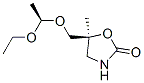 (r*,s*)-(9ci)-5-[(1-乙氧基乙氧基)甲基]-5-甲基-2-噁唑烷酮结构式_127661-17-0结构式