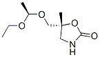 (r*,r*)-(9ci)-5-[(1-乙氧基乙氧基)甲基]-5-甲基-2-噁唑烷酮结构式_127661-35-2结构式