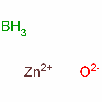 硼酸锌结构式_12767-90-7结构式