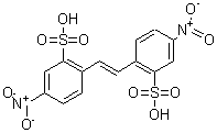 4,4-二硝基二苯乙烯-2,2-二磺酸结构式_128-42-7结构式