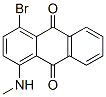 1-甲氨基-4-溴蒽醌结构式_128-93-8结构式