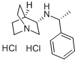 (-)-N-(1(r)-苯基乙基)-1-氮杂双环[2.2.2]辛烷-3(s)-胺双盐酸盐结构式_128311-06-8结构式