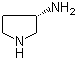 (S)-3-氨基吡咯烷结构式_128345-57-3结构式