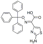 (Z)-2-(2-氨基噻唑-4-基)-2-三苯甲氧亚氨基乙酸结构式_128438-01-7结构式