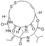 Fk228 Structure,128517-07-7Structure