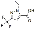 2-乙基-5-三氟甲基-2H-吡唑-3-羧酸结构式_128694-66-6结构式