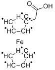 二茂铁醋酸结构式_1287-16-7结构式