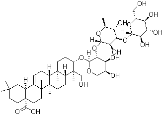 常春藤苷H结构式_128730-82-5结构式
