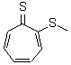 2-(Methylthio)-2,4,6-cycloheptatriene-1-thione Structure,128742-65-4Structure