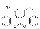 华法林钠结构式_129-06-6结构式