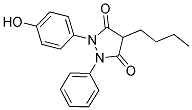 羟保松结构式_129-20-4结构式