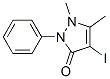 碘代安替比林结构式_129-81-7结构式