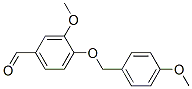 3-甲氧基-4-[(4-甲氧基苯基)甲氧基]苯甲醛结构式_129047-38-7结构式
