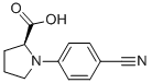 N-(4-氰基苯基)-l-脯氨酸结构式_129297-52-5结构式