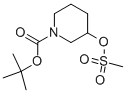 N-Boc-3-甲基磺酰氧基哌啶结构式_129888-60-4结构式