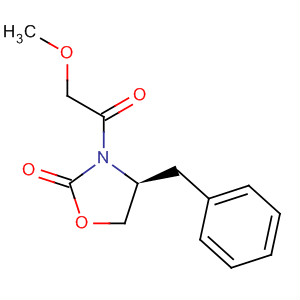 (4s)-3-(2-甲氧基乙酰基)-4-(苯基甲基)-2-噁唑烷酮结构式_129952-14-3结构式