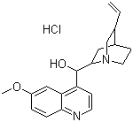 盐酸奎宁结构式_130-89-2结构式