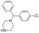 (-)-1-[(4-氯苯基)苯基甲基]哌嗪结构式_130018-88-1结构式
