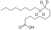 硬脂酸-D4结构式_130048-57-6结构式