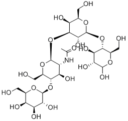 乳糖-N-四糖结构式_13007-32-4结构式